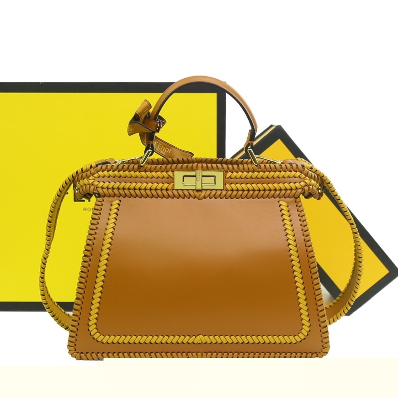 F**di top handle bags